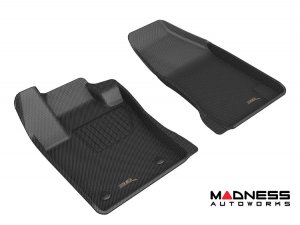 Dodge Hornet Floor Liners - Premium - Front - Black